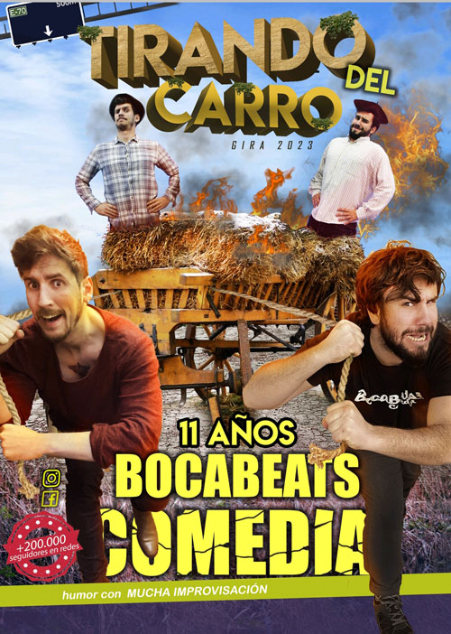 Boca beats comedia gira 2023